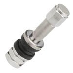 Valve for wheels X2 Series Silver Edition (Clamp-in, metal TR48E) - 1 pcs. - Carbonado