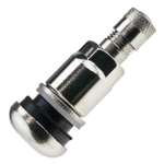 Valve for wheels chrome X1 Series (Clamp-in, metal MS525AL) - 1 pcs. - Carbonado