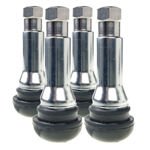 Valves for tubeless wheels TR414 AC (chrome-plated) - 4 pcs. - Stix