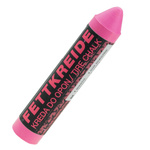 Wax tire chalk, indelible marker Pink - PREMIUM - Stix 12 pcs.