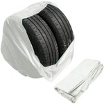 White POWERFUL bags for wheels, tires LDPE (Large 100x100) - 20 pcs - Stix