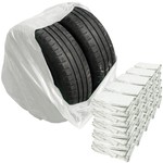 White POWERFUL bags for wheels, tires LDPE (Large 100x100) - 500 pcs - Stix