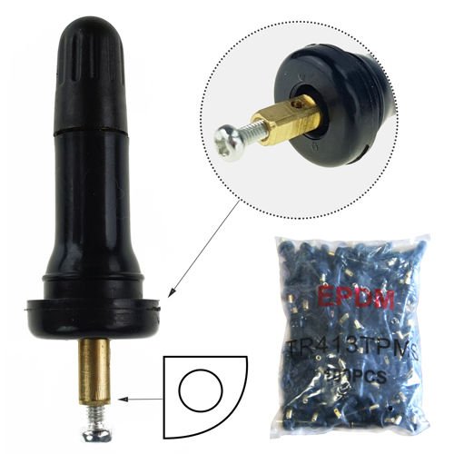 100 x Ventil-/Reparatursatz für TPMS-13 Snap-in Drucksensor - Neuer Typ