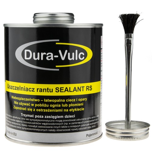 Dura-Vulc Reifenwulst - Dichtmittel 1l Wulstdichtmittel Sealant RS mit Pinsel