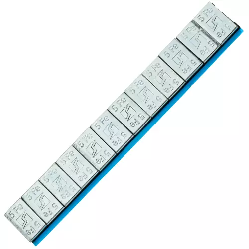 Edgy Slim Leichtmetallrad Klebegewicht - 60g (12x5g / verzinkt / breites Band) - Stix