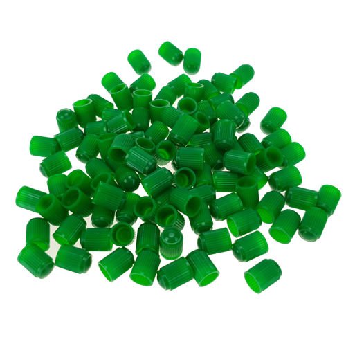 Kunststoffkappen / Ventilkappen (grün) - 1000 Stk. - Stix