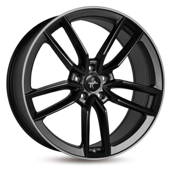 Keskin 18 on sale Zoll Felgen schwarz 5x112 Sommerreifen Audi VW