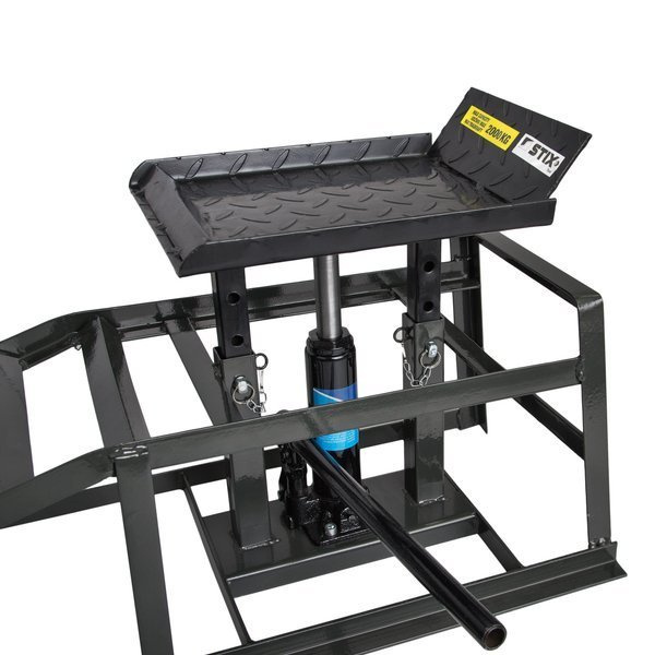 4 Bordsteinrampen Aus Kunststoff - Rutschfeste Auffahrrampe Bis 2500 Kg