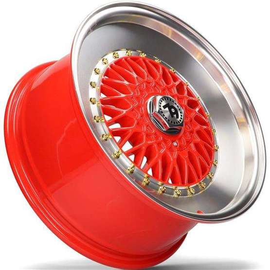 Aluminiumfelgen 16'' 4x100 / 4x114,3 79wheels seventy9 SV-F Red LP