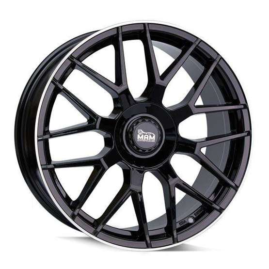 Aluminiumfelgen 19" 5x100 MAM GT1 BLP