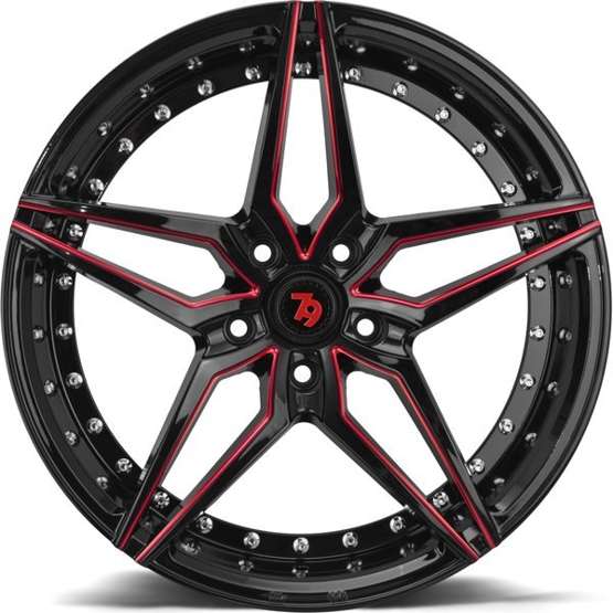 Aluminiumfelgen 19'' 5x120 79wheels seventy9 SV-AR BGMR