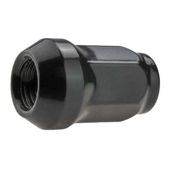 Black Caps für Leichtmetallräder, Räder - M12x1.5 - (geschlossen) für Schlüssel 17 - Carbonado