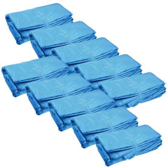 LDPE blaue Müllbeutel, Reifen (100x100) - 200 Beutel - Stix