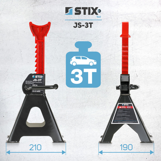 Stix Stands Werkstattstützen 3T / 4Stk. - Stix