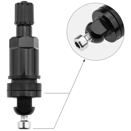 Ventil für Sysgration TPMS-Drucksensor TPMS-21 - schwarz