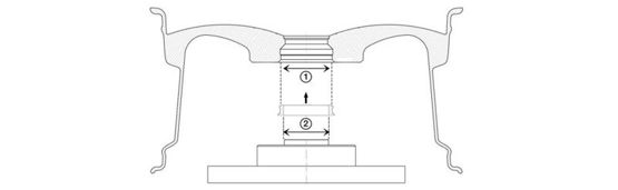 Zentrierring Kunststoff Ring Distanz