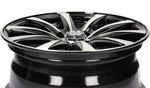 Aluminiumfelgen 14'' 4x100 / 4x98 Carbonado Raven BFP