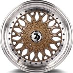 Aluminiumfelgen 15'' 4x100 / 4x114,3 79wheels seventy9 SV-E Bronze LP