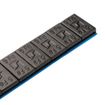 Klebegewichte für Alufelgen EDGY SLIM BLACK - 60g (12x5g schwarz) - 800 Stk.