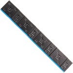 Klebegewichte für Alufelgen Edgy Slim Black - 60g (5g+10g / breites Band) - 400 Stück. - Stix