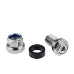 Ventil Versteckt Unsichtbar Silber Chrom 11,3mm Alufelgen Vernickelt Set Metall