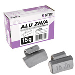 Verzinktes ALU-Gewicht für Leichtmetallräder ZN/A 15g / 100 Stk. - Stix