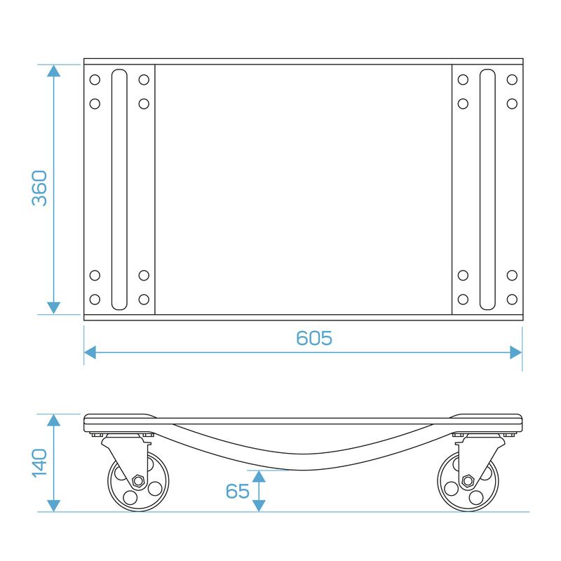 Wheel Dolly WM-04 – Set of 2 pcs – Stix