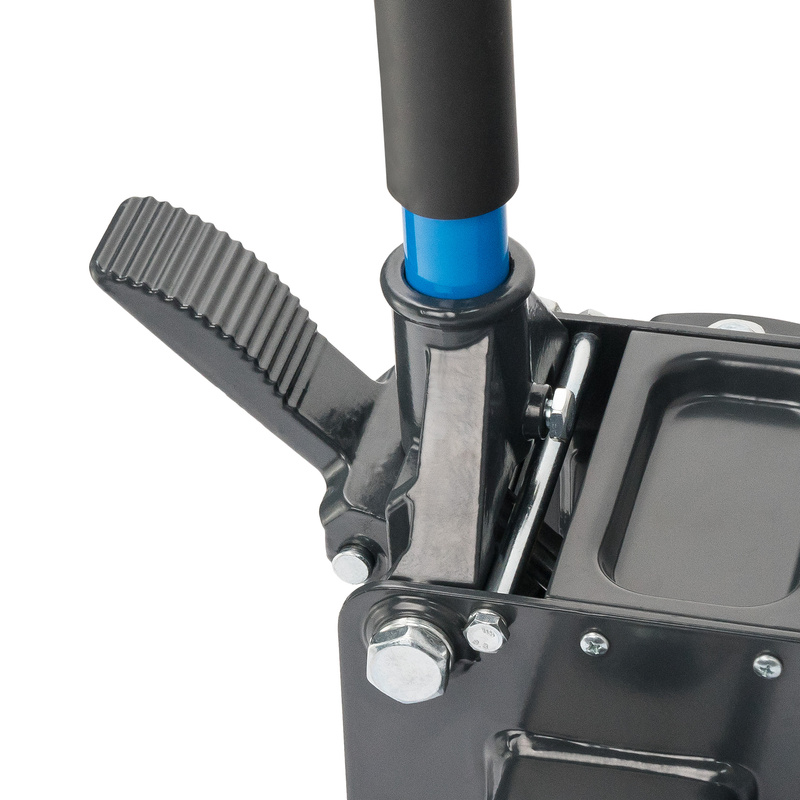 Hydraulischer Rangierwagenheber mit Pedal, Niedrigprofil, Hubhöhe 75–505 mm – DLN-03 3T – Stix