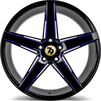 Komplet staggered 4 szt. Felg Aluminiowych 19 5x120 79Wheels Seventy9 SV-N BGBR
