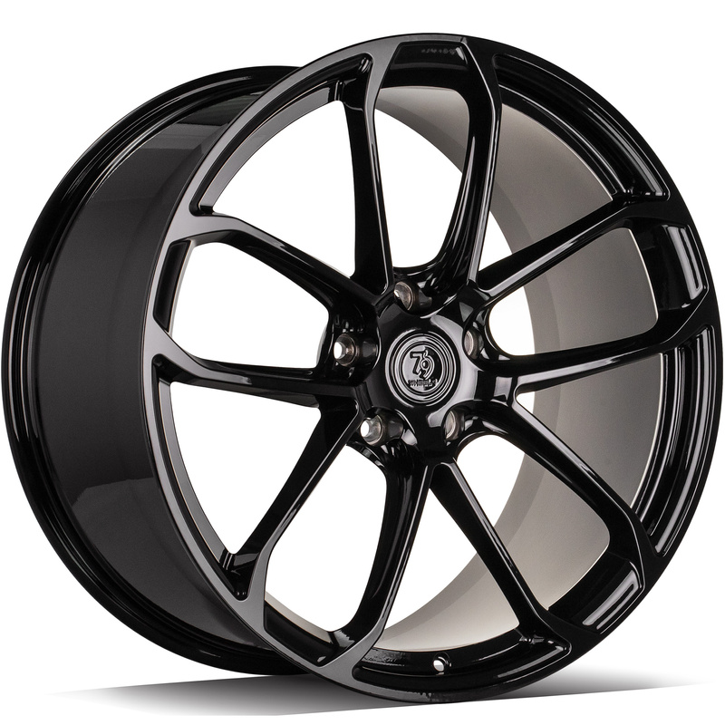 Satz 4 Alufelgen Geschmiedet 22 5x130 79Wheels Seventy9 MF.5 BG