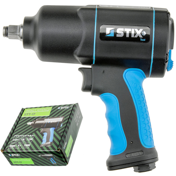 Kompozytowy Klucz Pneumatyczny Udarowy 1700Nm STIX STT-17 1/2"