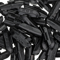 SCHWARZE Zink-Schlaggewichte STD ZN/S 30 g für Stahlfelgen (50 Stk.) – Stix