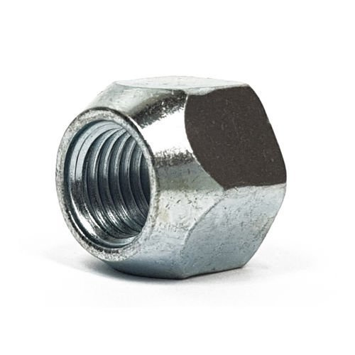 Wheel nuts for steel wheels M12x1.25 zinc-plated, open type without collar, 21 mm hex - Carbonado