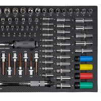 Rolling tool cabinet with tool set UltimatePro D12/TS2 - Stix