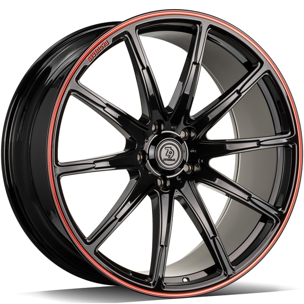 Geschmiedet Aluminiumfelgen 23'' 5x130 79wheels seventy9 MF.7 BGR