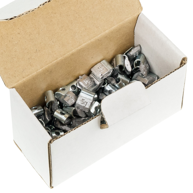 SPS STD PB/S (5 g, lead) scooped weights for steel rims - 100 pcs. - Stix