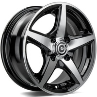 Alloy Wheels 13'' 4x100 / 4x98 Carbonado Crow BFP