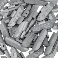 Zinc Clip-On Wheel Weights ZN/S 30 g for Steel Wheels (50 pcs)