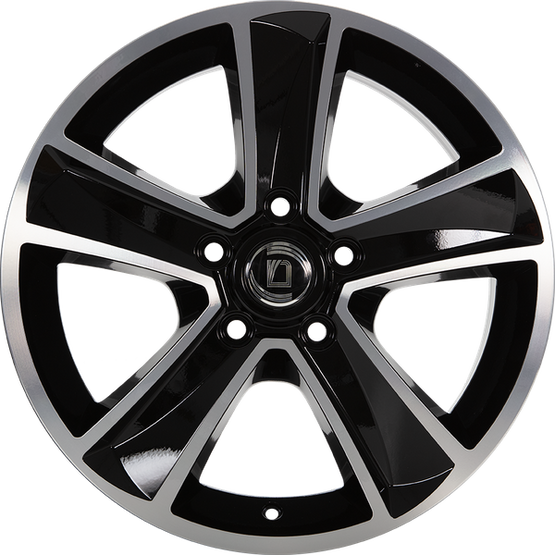 Alloy Wheels 16'' 5x112 Diewe Mammut 5 Nero machined