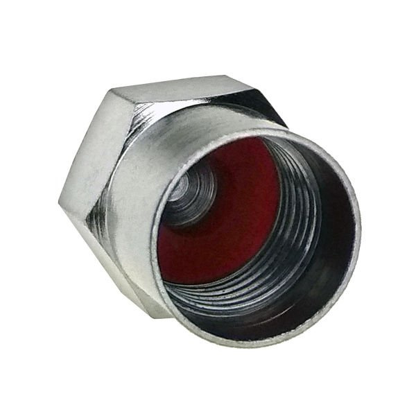 1x Chrom Ventilkappen für Reifen Ventile Metall PKW Auto Bike Motorrad