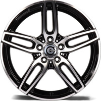 Set of staggered 4 Alloy Wheels 19 5x112 Carbonado Way BFP