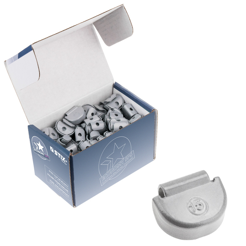 STD steel wheel weights for FE/S steel rims 15g / 100 pcs. - Stix