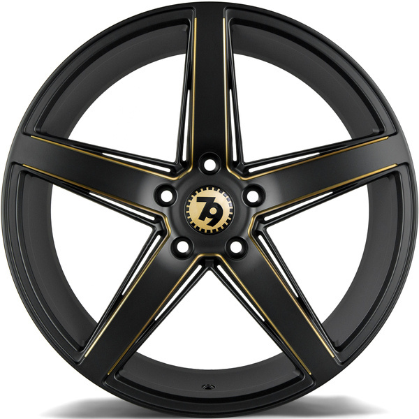 Komplet staggered 4 szt. Felg Aluminiowych 19 5x120 79Wheels Seventy9 SV-N BGGR