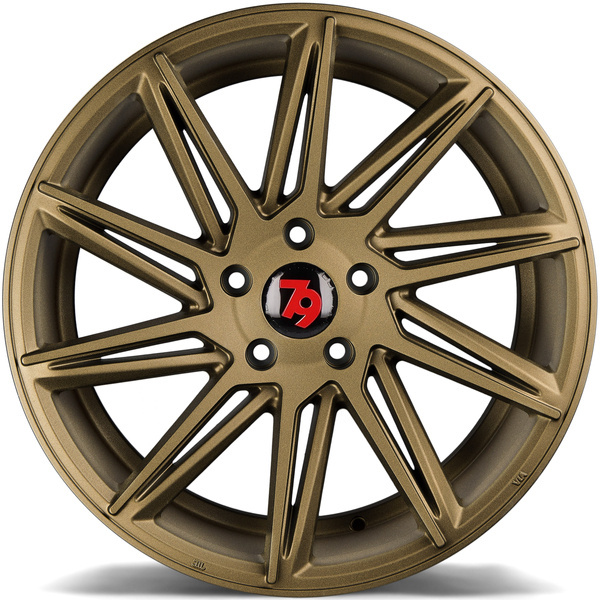 Satz staggered 4 Alufelgen 20 5x120 79Wheels Seventy9 SV-R Bronze