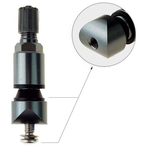 Valve for tire pressure sensor TPMS UNI Sensor CUB TPMS-06dg DARK GREY