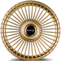 Set of staggered 4 Alloy Wheels Forged 21 5x112 79Wheels Seventy9 MF.2 MGO