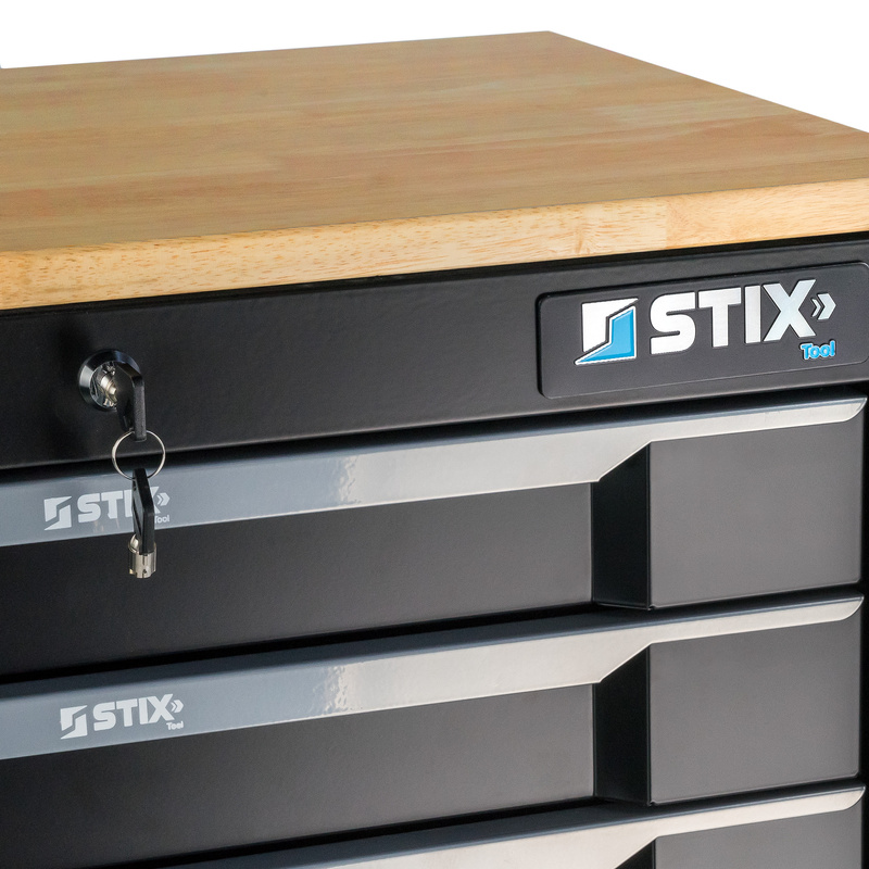 Werkstattschrank / Werkzeugwagen mit 7 Schubladen – UltimatePro C7 – Stix