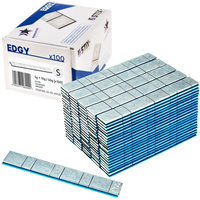 Edgy Slim adhesive weights for aluminum rims - 60g (5g+10g / galvanized / wide band) - 100 pcs. - Stix