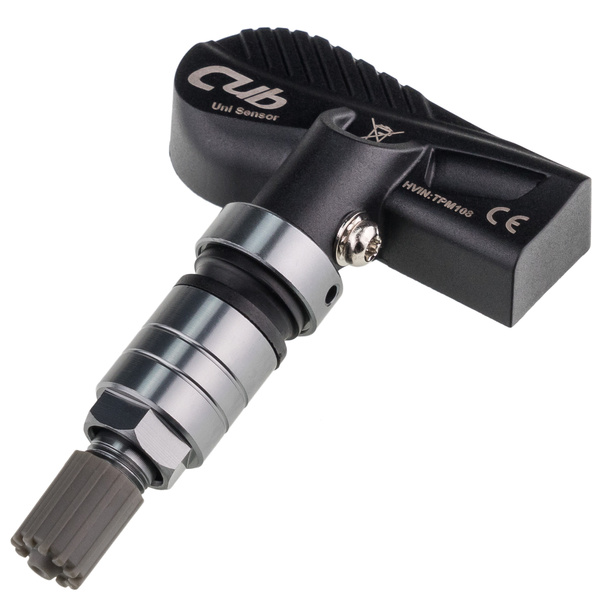 CUB TPMS Drucksensor UNI Sensor 4.0 EVO E-Typ – Clamp-In Grau