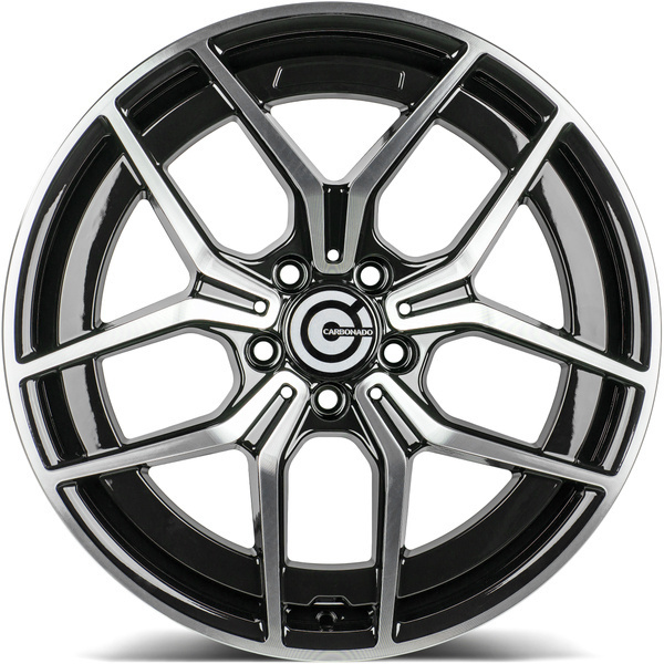 Komplet staggered 4 szt. Felg Aluminiowych 19 5x112 Carbonado STYLISH BFP
